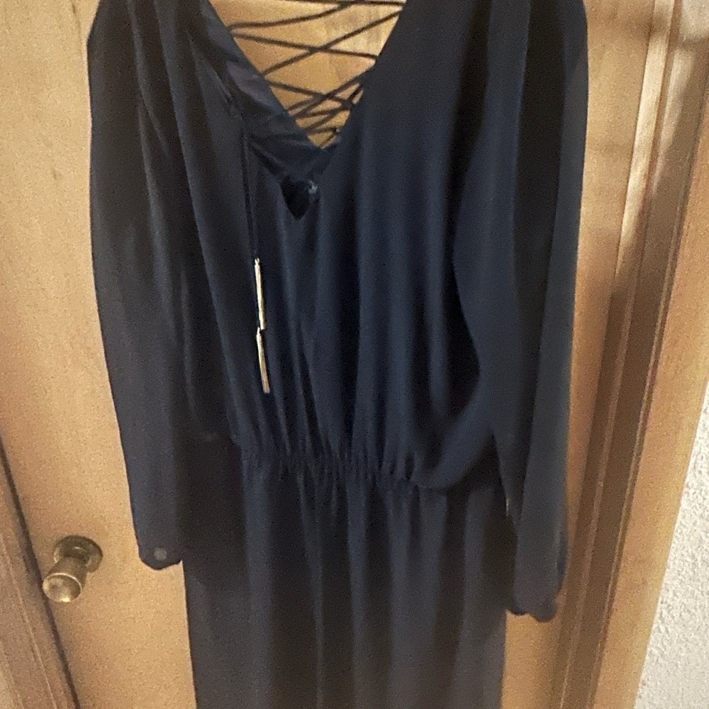 Elegant Black Women's Dress